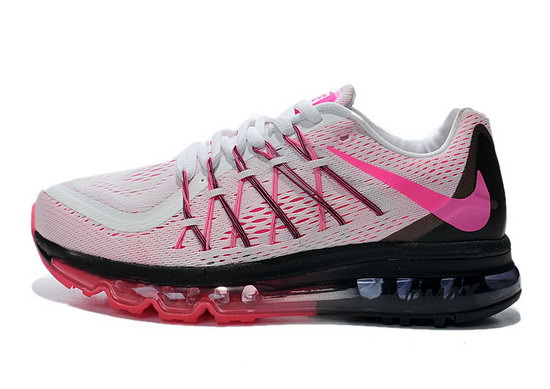 Womens Nike Air Max 2015 Pink White Red Black Factory Store